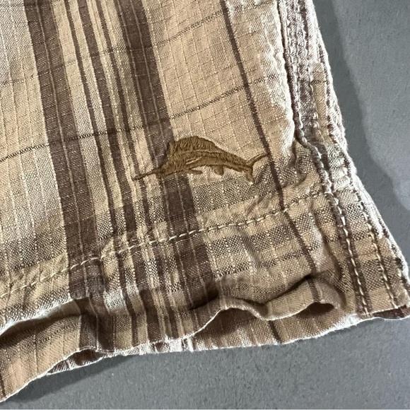 TOMMY BAHAMA Relaxed Fit Linen-Blend Shorts - Picture 4 of 8